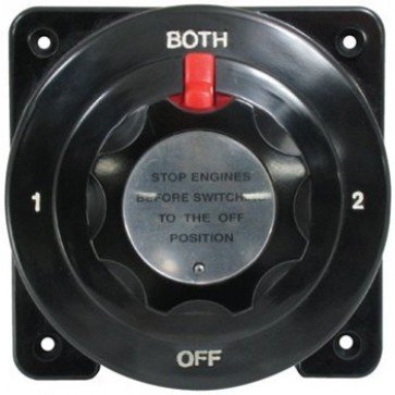 4 Position Battery Switch - Black