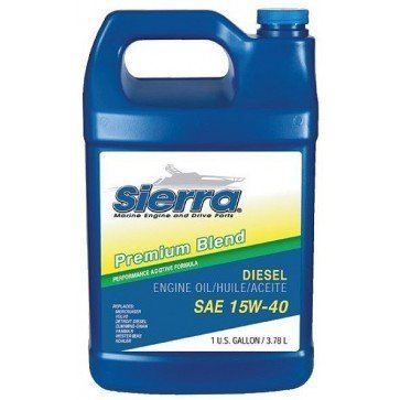 Sierra Marine Diesel Engine Oil 15W-40