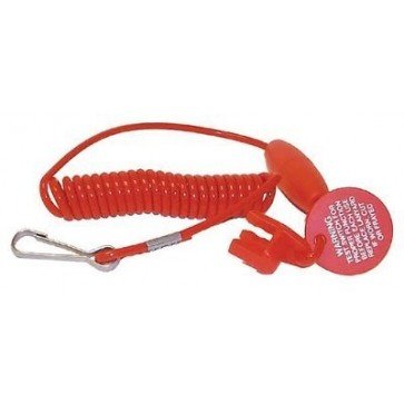 Sierra Emergency Cut-Off Switch - Spare Coiled Lanyard