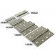 Stainless Steel Butt Hinges - 10mm - 104mmL x 75mmW