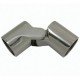 Cast Stainless Steel Tube Hinges - Tube Hinges - No Pin - 75mm x 25mm