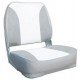 Oceansouth Deluxe Fold Down Seat - Fold Down Seat Upholstered - Grey/White