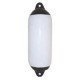 Heavy Duty Fender White with Black End - 600x180mm