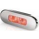 Hella LED Courtesy Lamps - Oblong - Ss Bzl - Red
