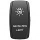 On-Off - Nav Light - Laser Etched Water Resistant Rocker Switches