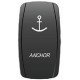 (On)-Off-(On) - Anchor Winch - Laser Etched Water Resistant Rocker Switches