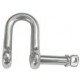 Forged D Shackles with Captive Pin - 8mm