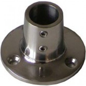 90° Stainless Steel Round Bases