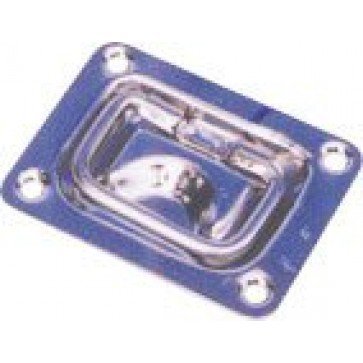 <p><strong></strong>Face: 76mmL x 58mmW<br /> Intrusion: 8mm<br /> Mount screws: 5mm c/s</p>
