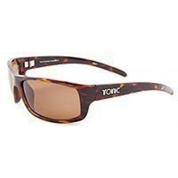 Tonic Sunglasses - Polycarbonate Lenses - Bono Polycarbonate - Lense: Copper Frame: Tortoiseshell