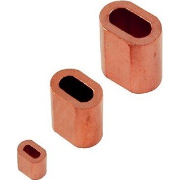 <p>Wire Rope Ferrules (thick wall)</p>