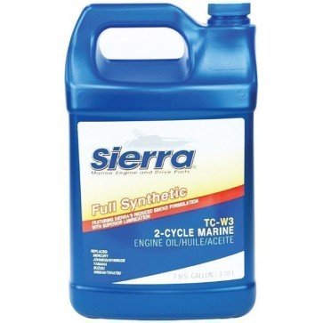 Sierra Full Synthetic Direct Injection 2-Stroke Engine Oil TC-W3 - 3.78 litres