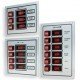 Silver Alloy Switch Panel - Illuminated 4 Vertical Switch Panel