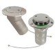 Stainless Steel Pop Up Deck Filler - 90° - Water - 75mm Flange, 6mm Protrusion - 38mm (1 1/2