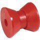 Soft Red Polyethylene Rollers - Bow