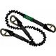 Baltic Elastic Safety Line Tethers - 3 Hook