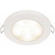 Hella EuroLED 95 Downlights with Spring Clips - White - White Rim