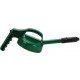 Oil Safe Stretch Spout Pouring Lid - Dark Green