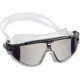 Cressi Skylight Black Mirrored Goggles - Clear/Black