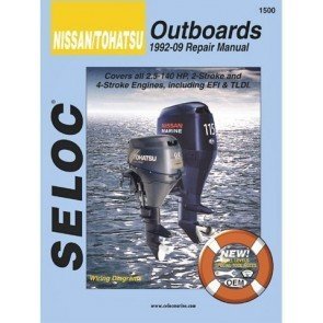 Sierra Seloc Manual - Nissan/Tohatsu Outboards, 2 & 4-Stroke Engines - No. 18-01500