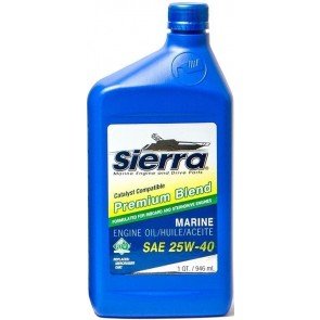Sierra 25W-40 Catalyst Oil - 1 Quart/946ml