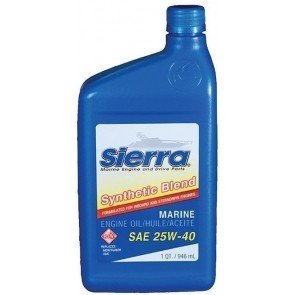 Sierra Synthetic Blend 4-Stroke Engine Oil 25W-40 FC-W