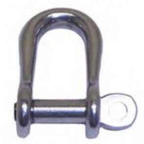 Semi Round D Shackles Stainless Steel
