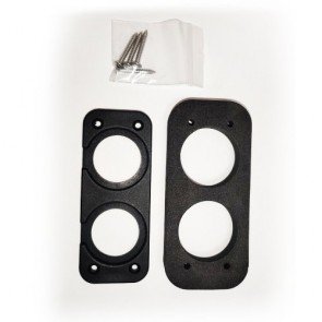 FPV Power Double Hole Dash Mount Plate